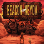 Screenshot of Beacon of Neyda showing tower-defense gameplay with enemies approaching and units placed strategically.