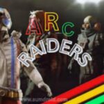 ARC Raiders gameplay showing players fighting alien machines in a sci-fi world.