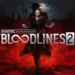 Vampire: The Masquerade – Bloodlines gameplay showing dark, atmospheric urban setting and character interaction