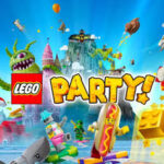 The official logo of the cross-platform party game, LEGO® Party!