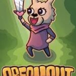 DREAMOUT PC game screenshot showing surreal dreamlike environment with puzzles and exploration elements.