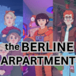 Screenshot of The Berlin Apartment 2025 gameplay showing a detailed Berlin flat interior on PC