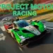 Project Motor Racing PC gameplay showing realistic car physics, laser-scanned track, and high-quality racing environment