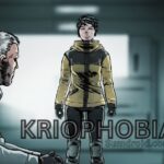 Kriophobia PC gameplay showing frozen island exploration and survival horror elements