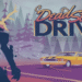 Dead Static Drive PC game screenshot showing retro pixel-art driving and combat scene