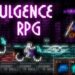 Effulgence RPG PC gameplay showing character exploration in an open world environment.