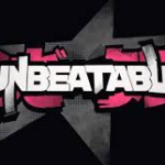 Unbeatable PC game screen showing rhythm gameplay with keyboard controls on PC